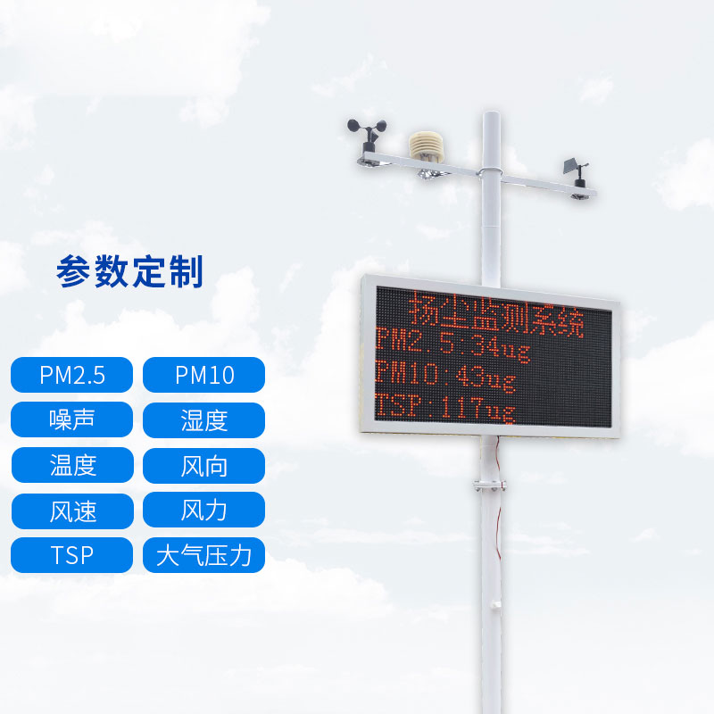 噪声扬尘监测系统详细配置方案
