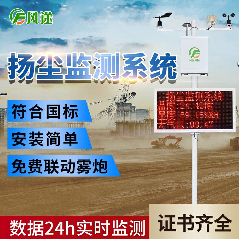 噪声扬尘监测系统，扩散式、泵吸式、β射线……